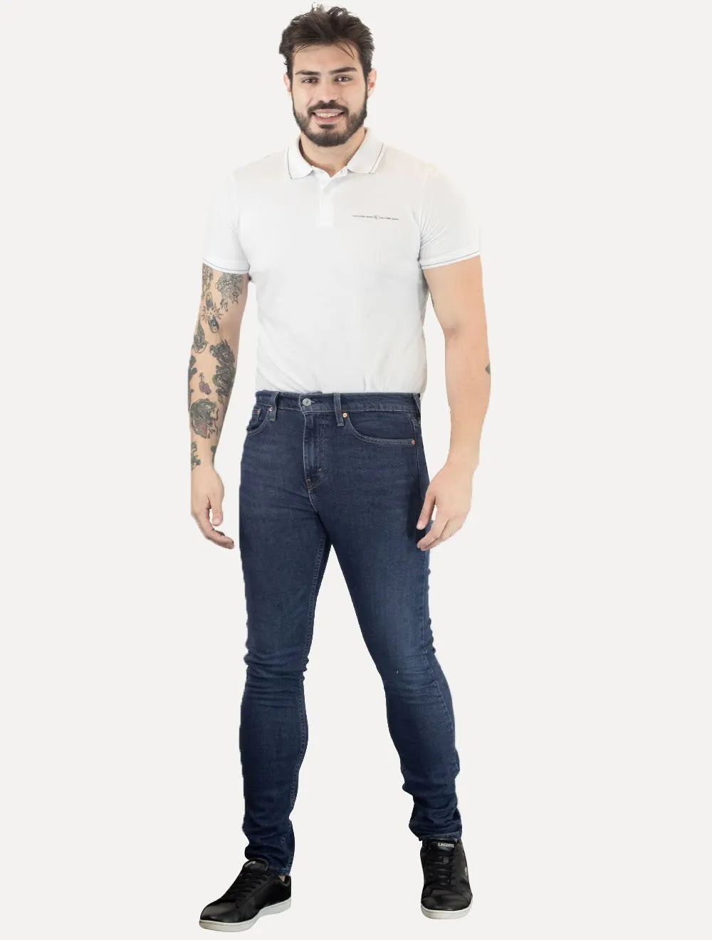 Calça Levis Jeans Masculina 510 Skinny Dark Wash Azul Escuro