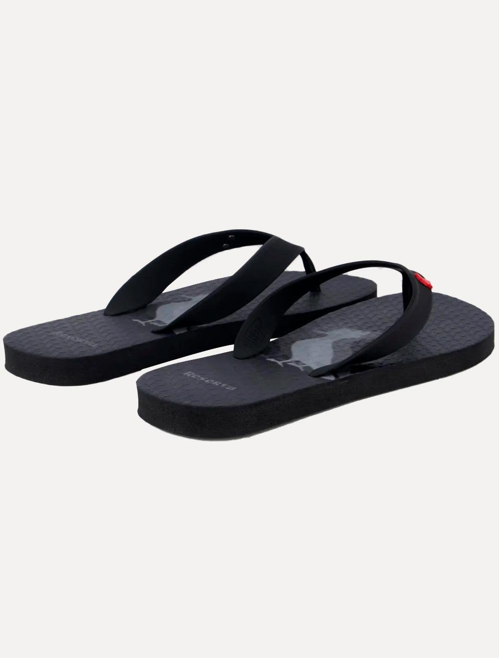 Chinelo Reserva Masculino Pica-Pau Blur Preto