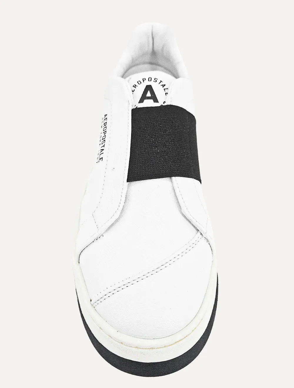 Tênis Aeropostale Masculino Casual Elastico NY 1987 Preto/Branco