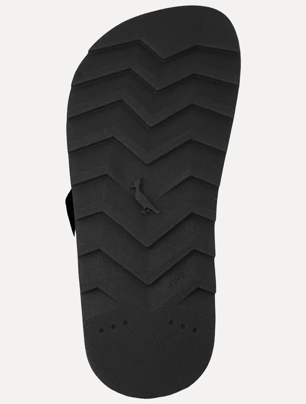 Chinelo Reserva Masculino RSV Deck 2.0 Couro Preto