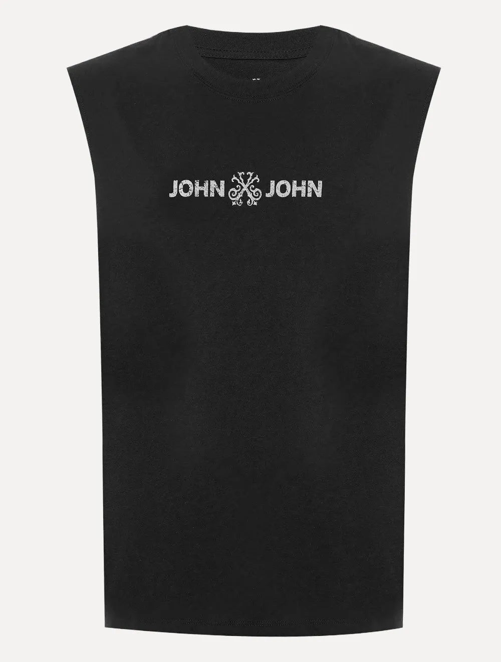Regata John John Masculina Relaxed Fit Flat Logo Black