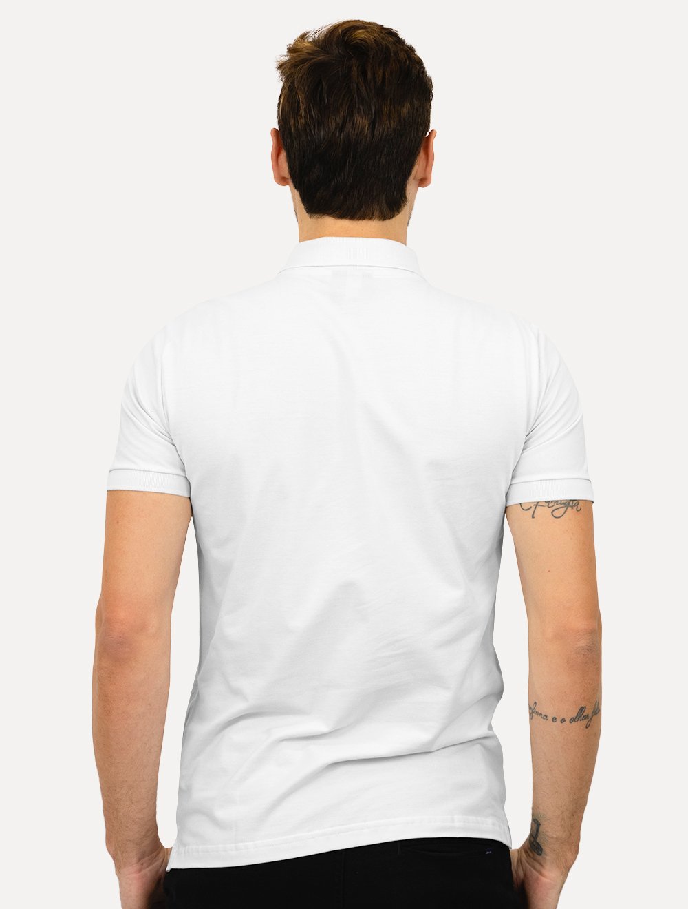 Polo Reserva Masculina Piquet Clássica Off-White