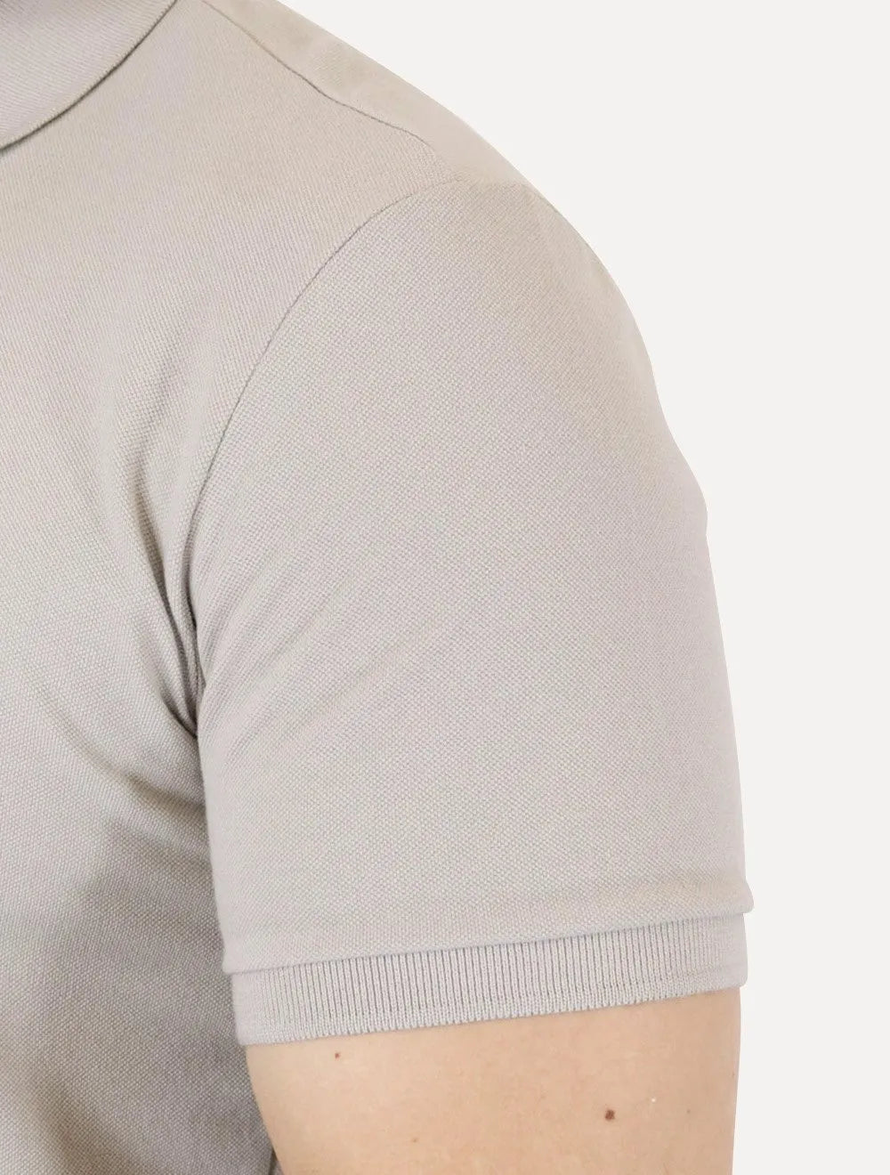 Polo Calvin Klein Jeans Masculina Piquet Regular Fit Re Issue Cáqui Claro
