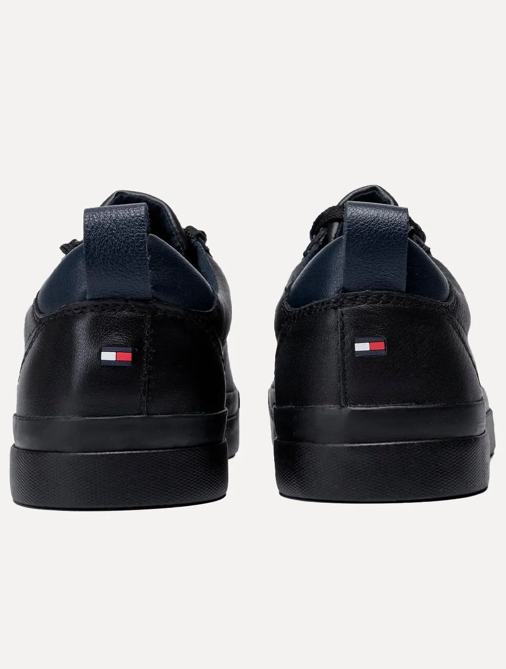 Tênis Tommy Hilfiger Masculino Couro Dino Black Preto