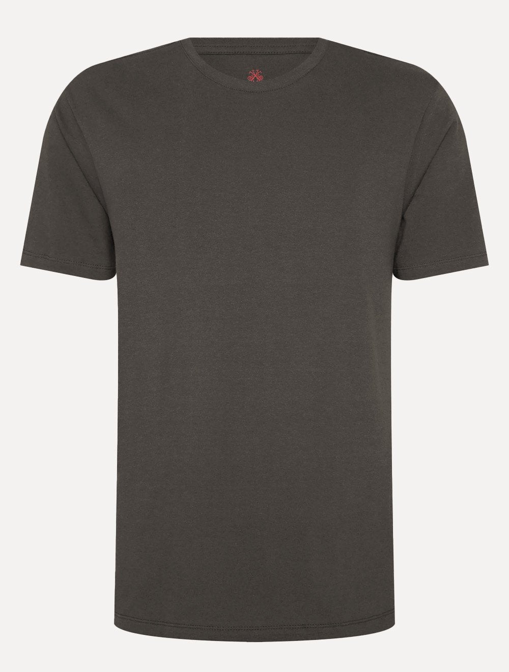 Camiseta John John Masculina Regular Fit Basic Lisa Cinza Escuro