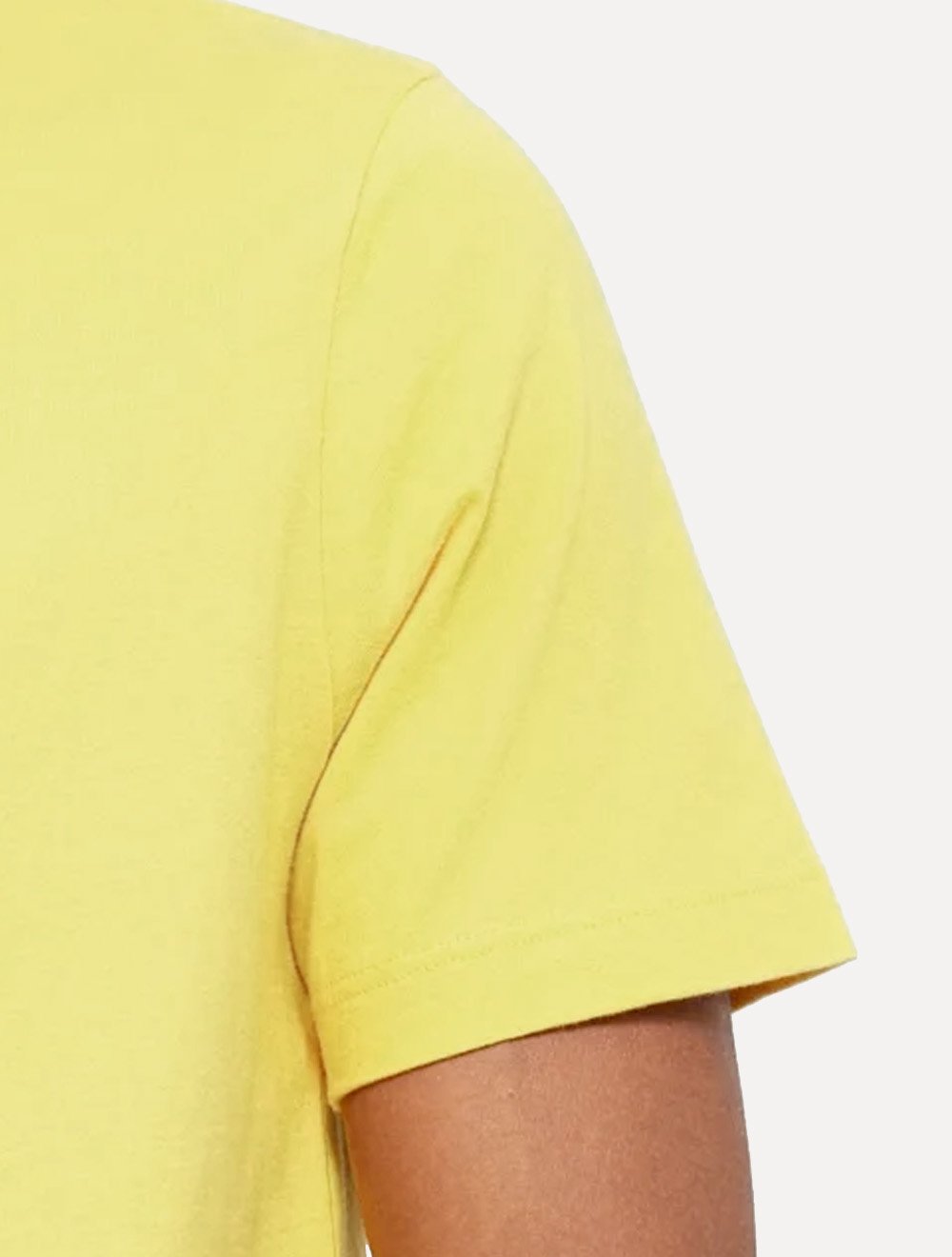 Camiseta Tommy Hilfiger Masculina Essential Cotton Amarela