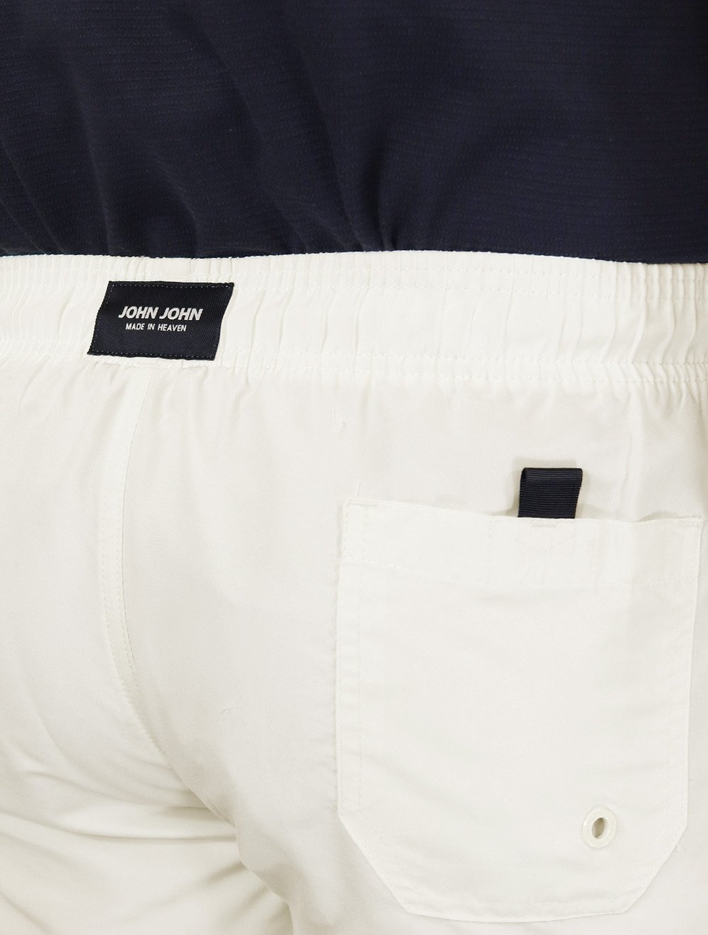 Short John John Masculino Trancoso Fiji Off-White