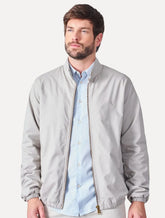 Jaqueta Reserva Masculina Casual Sarja Cinza