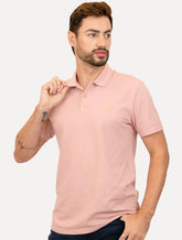 Polo John John Masculina Light Transfer Rosa
