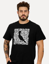 Camiseta Reserva Masculina Regular Greenk QR Code Preta