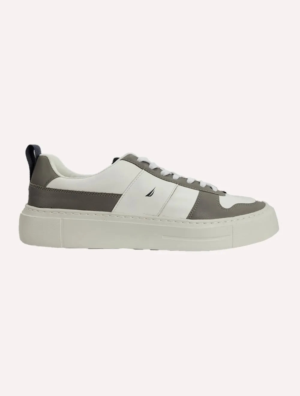 Tênis Nautica Masculino Firenze Cinza/Branco