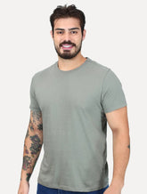 Camiseta John John Slim Fit One Cinza Médio