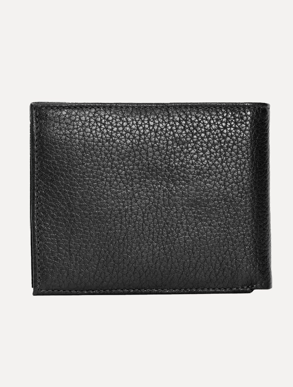 Carteira Aramis Masculina Couro Floater Horizontal Preto