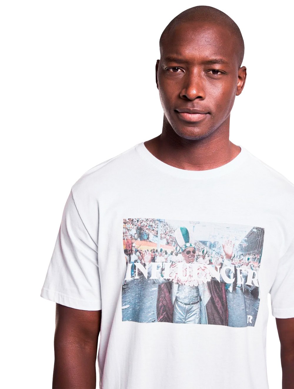 Camiseta Reserva Masculina Influencer Cartola Branca