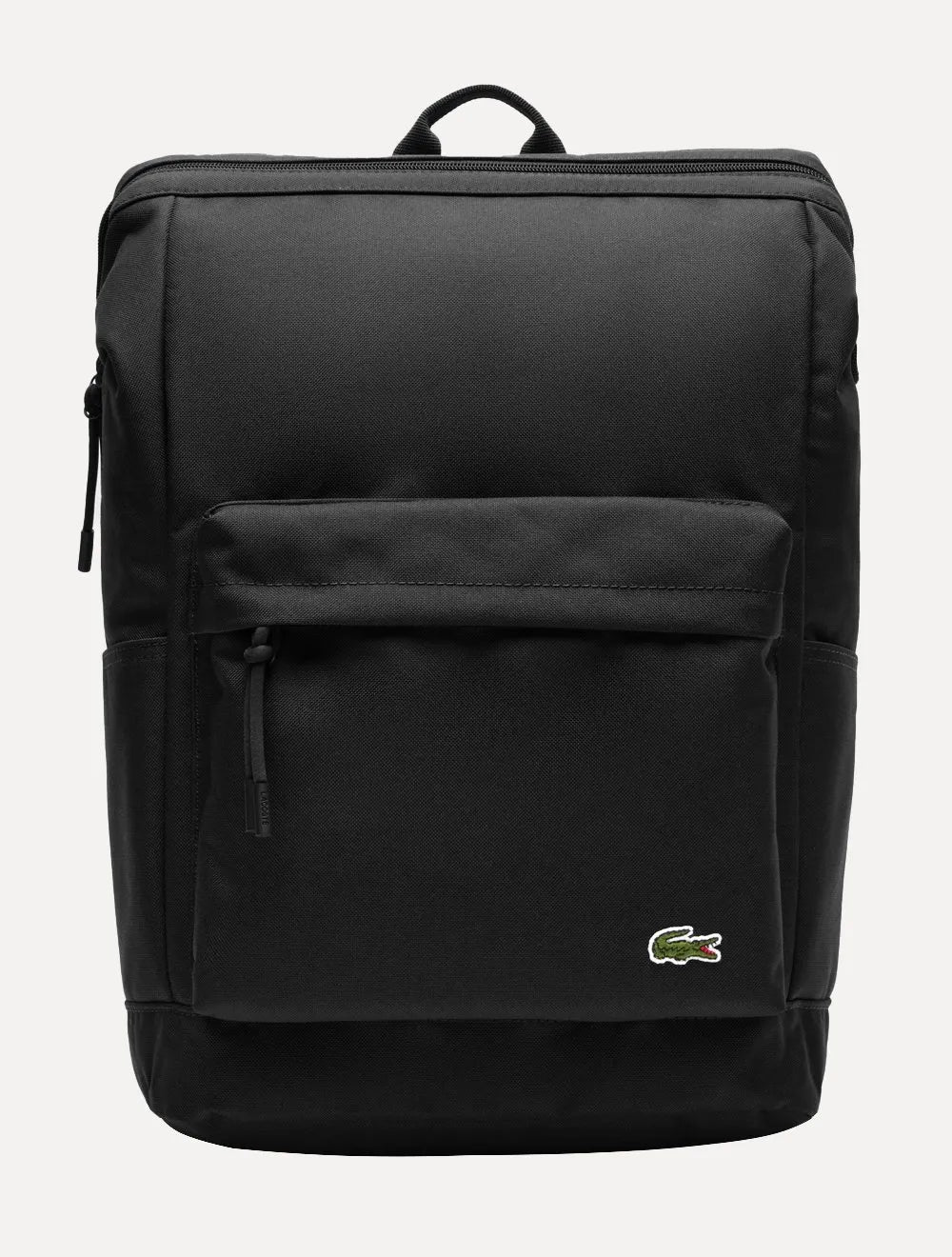 Mochila Lacoste Lona Square Noir Preta