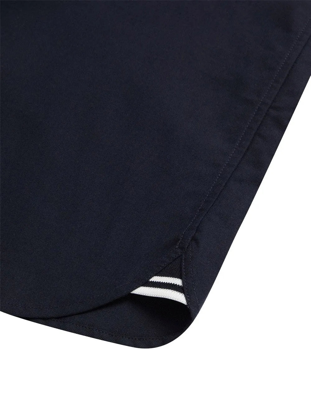 Camisa Fred Perry Masculina Oxford Pocket Light Logo Azul Marinho