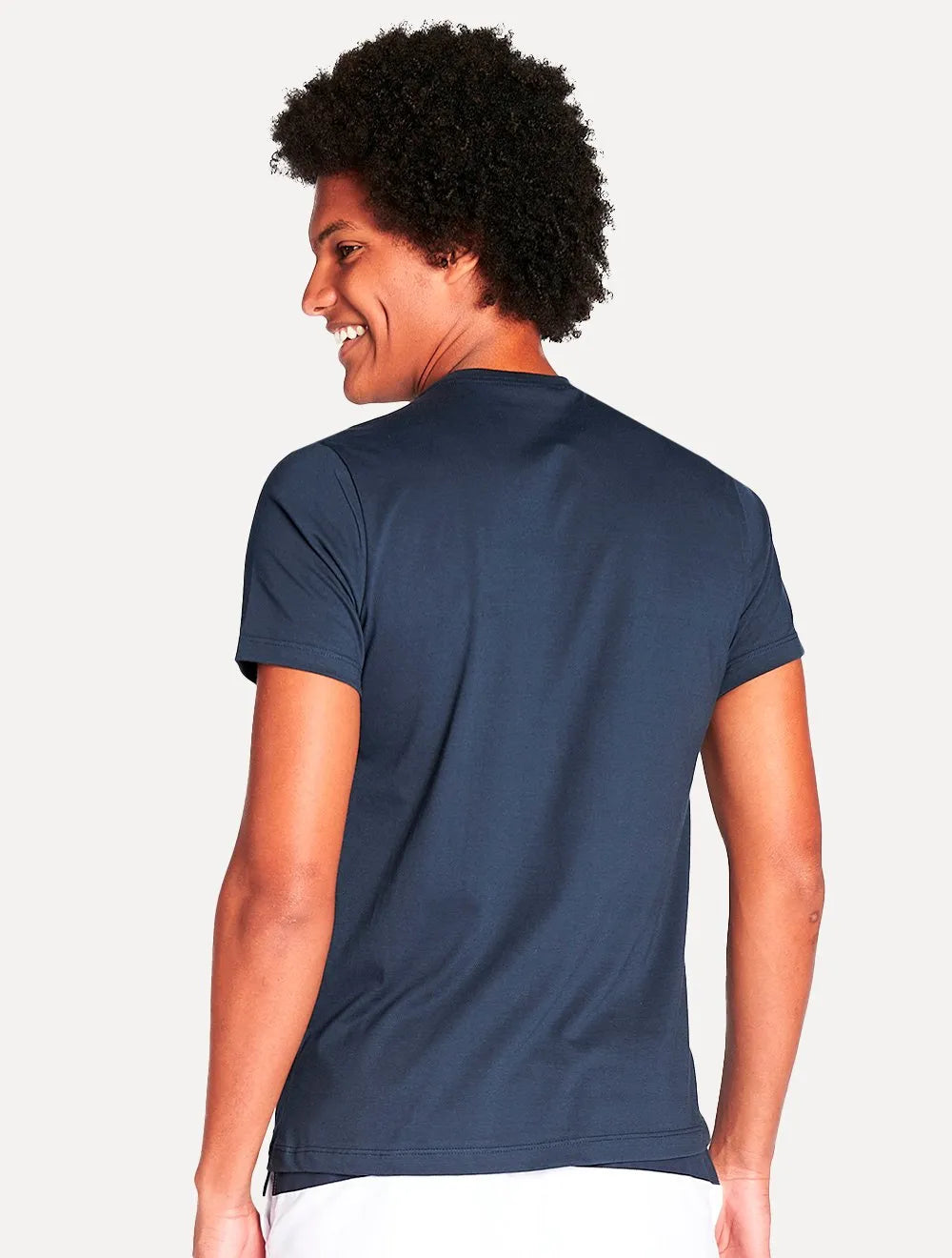 Camiseta Aeropostale Embroidered Light Logo NYC A87 Azul Marinho