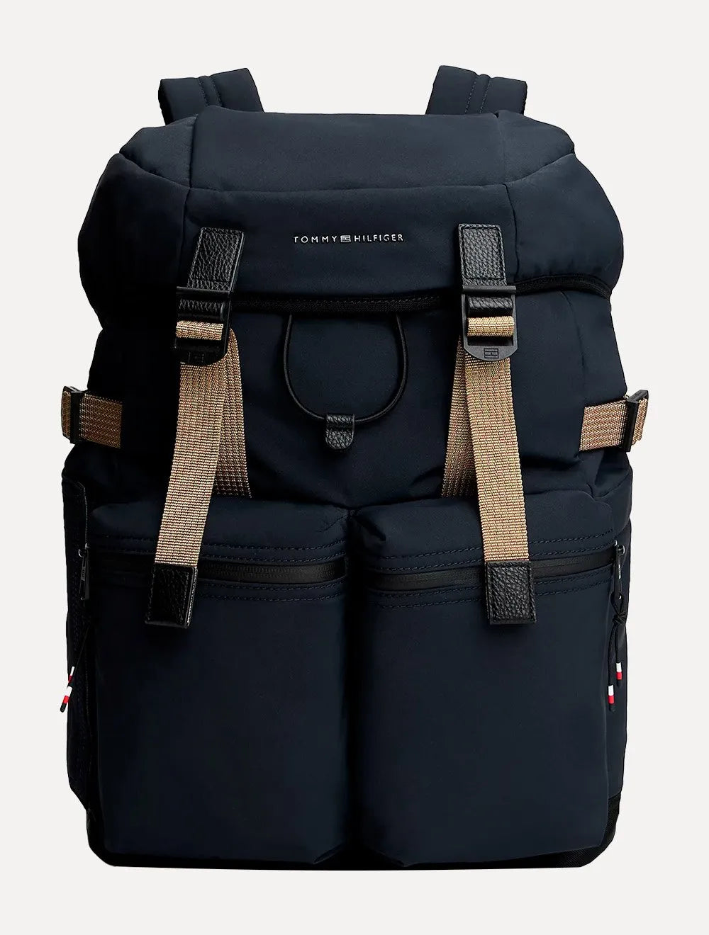 Mochila Tommy Hilfiger Travel Flap Backpack Azul Marinho