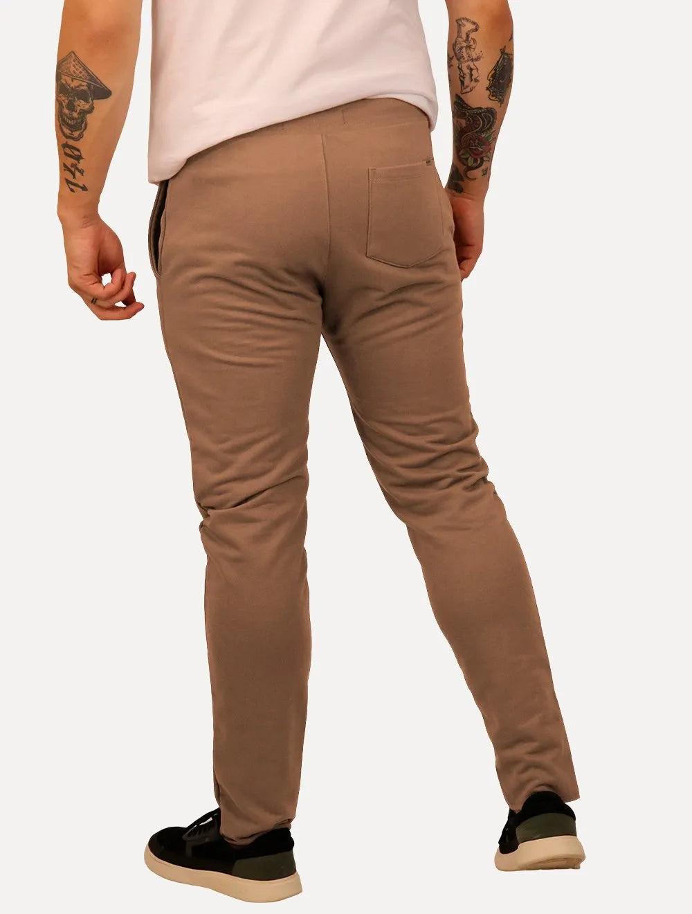 Calça Reserva Masculina Moletom Basica Cáqui Escuro