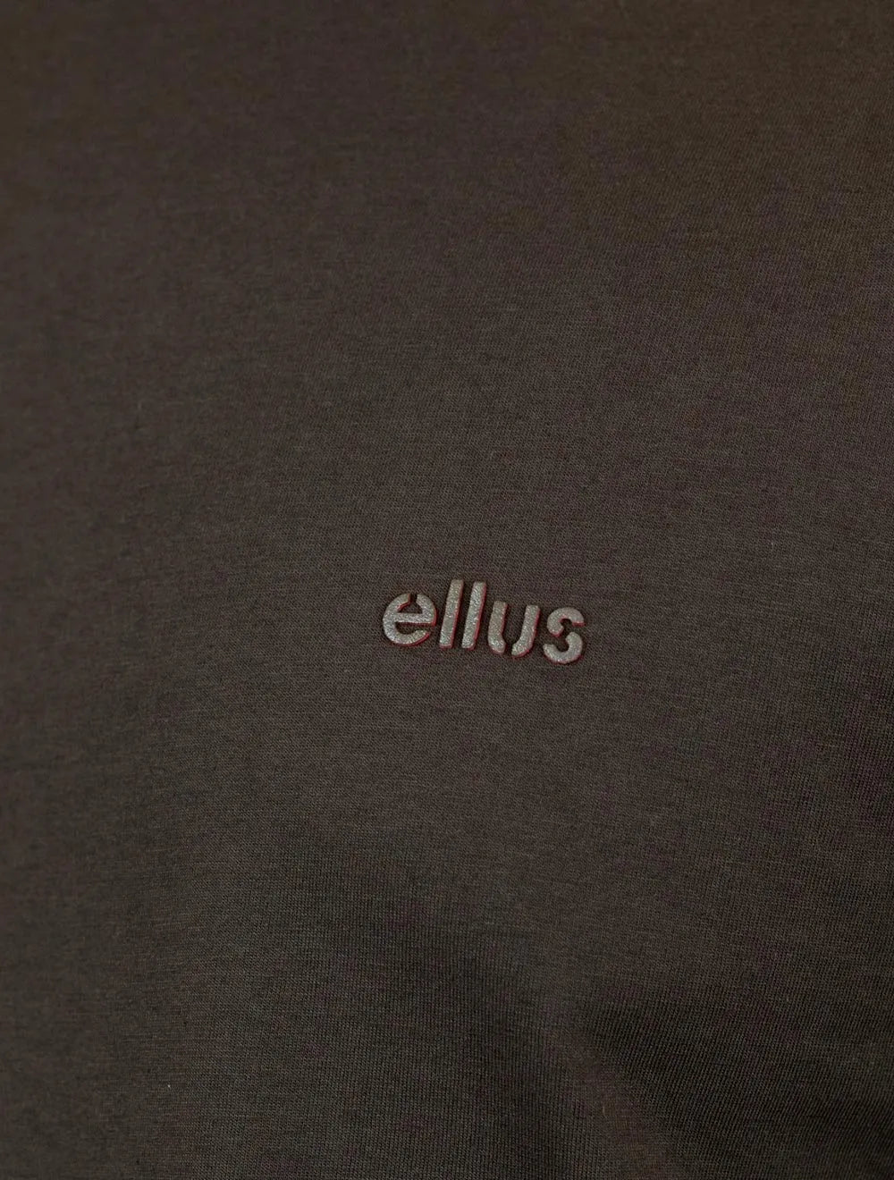 Camiseta Ellus Masculina Cotton Fine Duocolor Classic Marrom Escuro