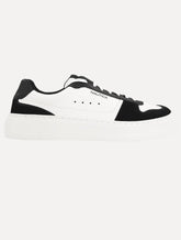 Tênis Nautica Masculino Firenze Couro Preto/Branco