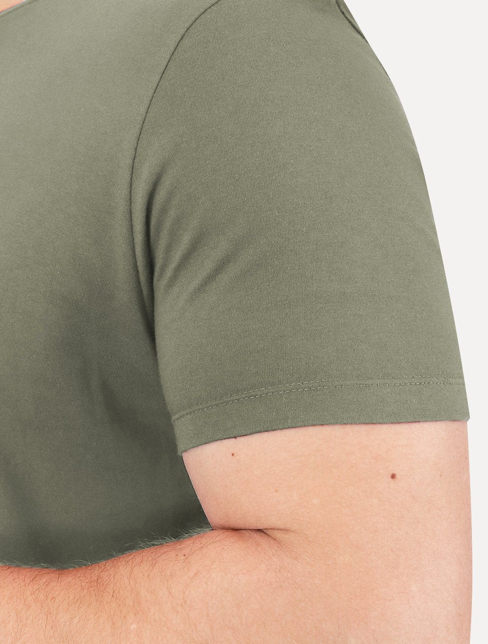 Camiseta Guess Masculina Los Angeles Triângulo Rubber Verde Escuro