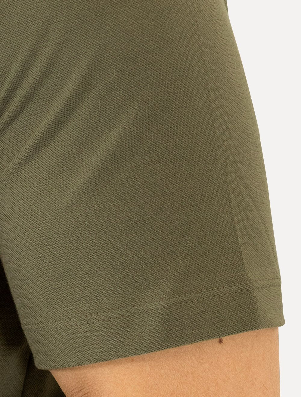 Camiseta Aramis Masculina Regular Piquet Classica Verde Médio