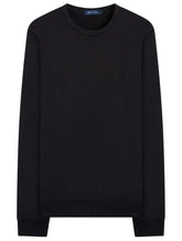 Blusa VR Tricot Masculina Crewneck Preta