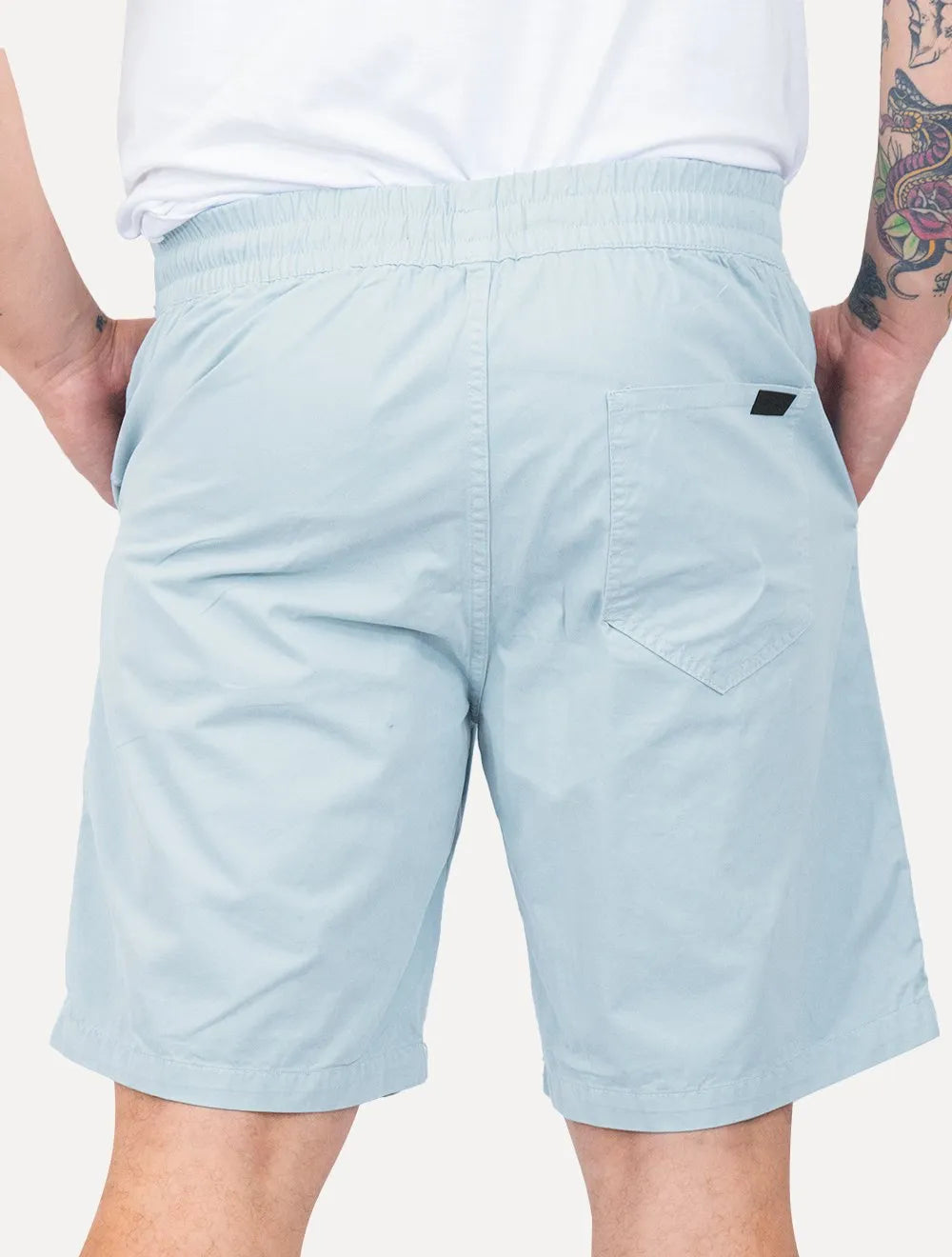 Bermuda John John Masculina Jogger Cannon Azul Celeste
