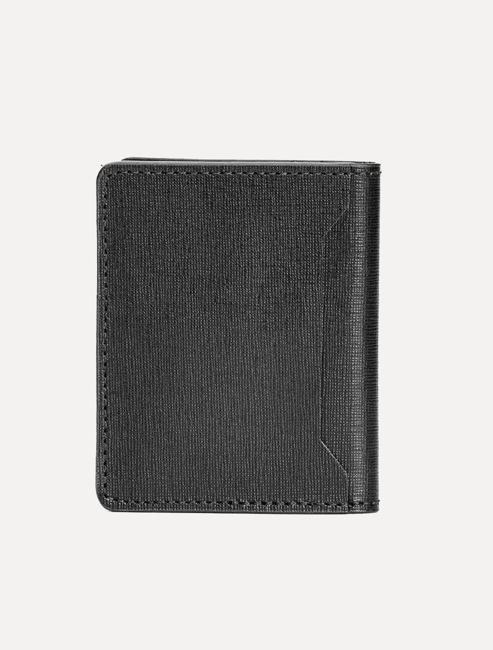 Carteira Aramis Masculina Couro Saffiano Vertical Preta