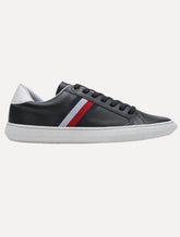 Tênis Tommy Hilfiger Masculino Couro Daniel 6A2 Azul Escuro