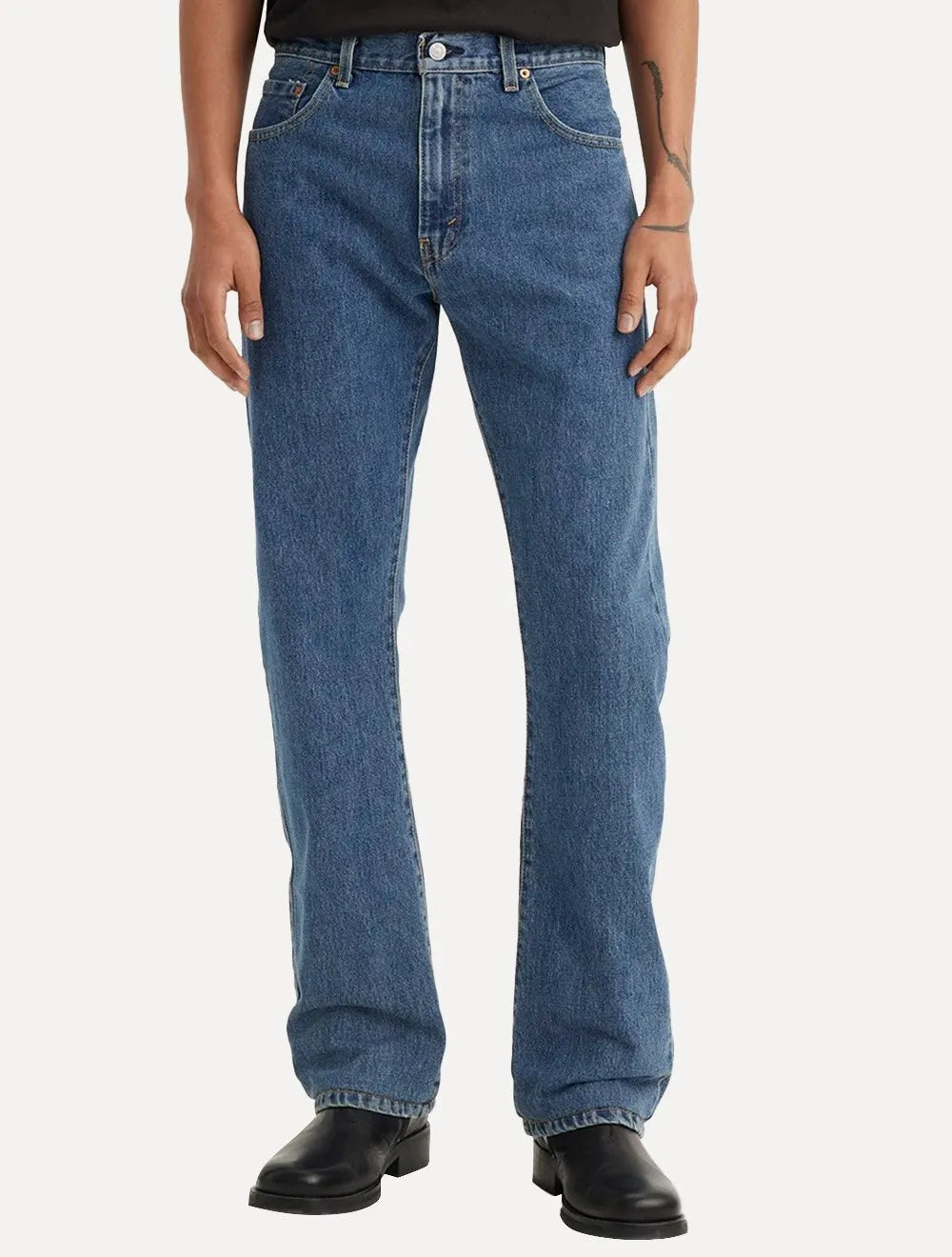 Calça Levis Jeans Masculina 517 Slim Bootcut Azul Claro