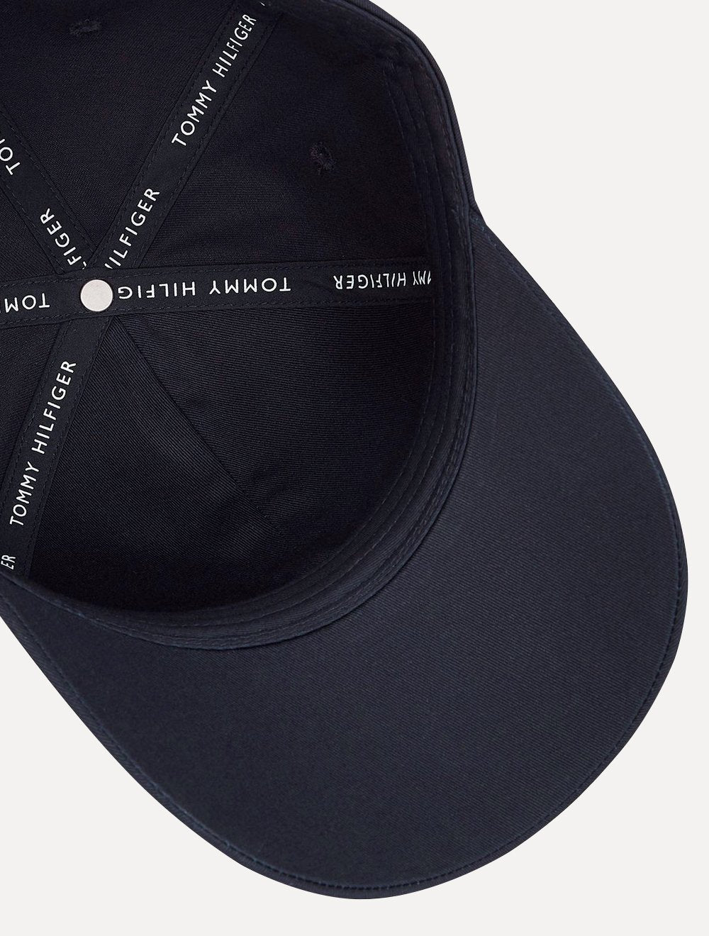 Boné Tommy Hilfiger Masculino Foundation 6 Panel Azul Marinho