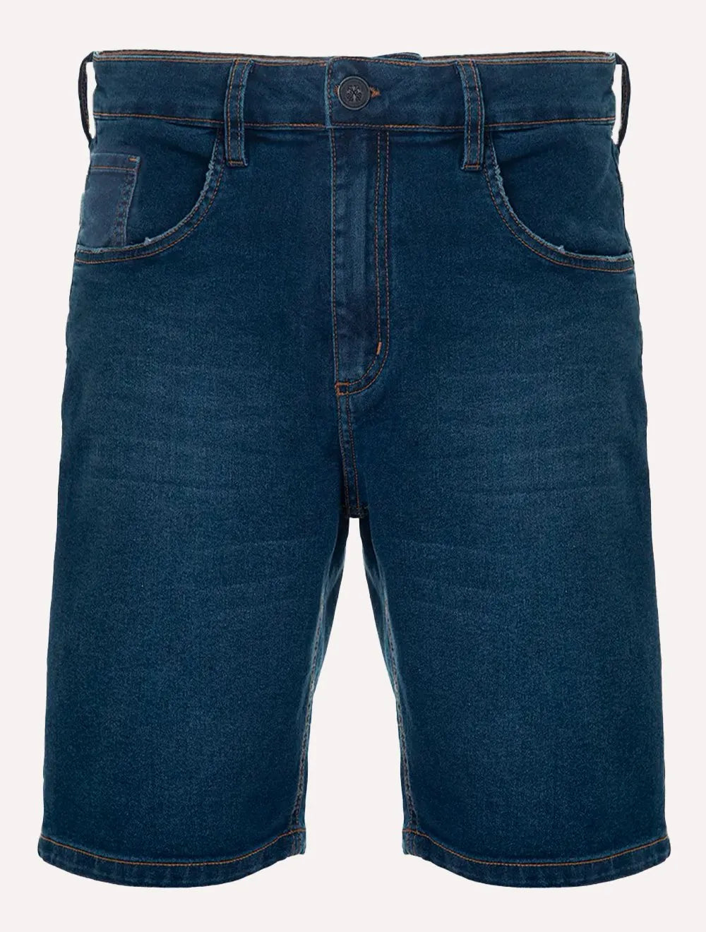 Bermuda John John Jeans Masculina Lausanne Azul Médio
