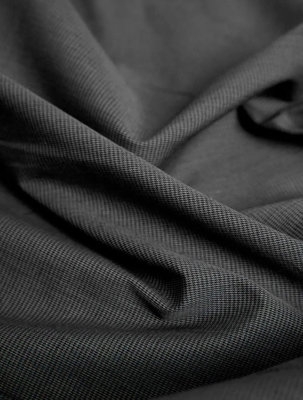 Camisa Aramis Masculina Slim Tricoline Micro Xadrez Stretch Preta