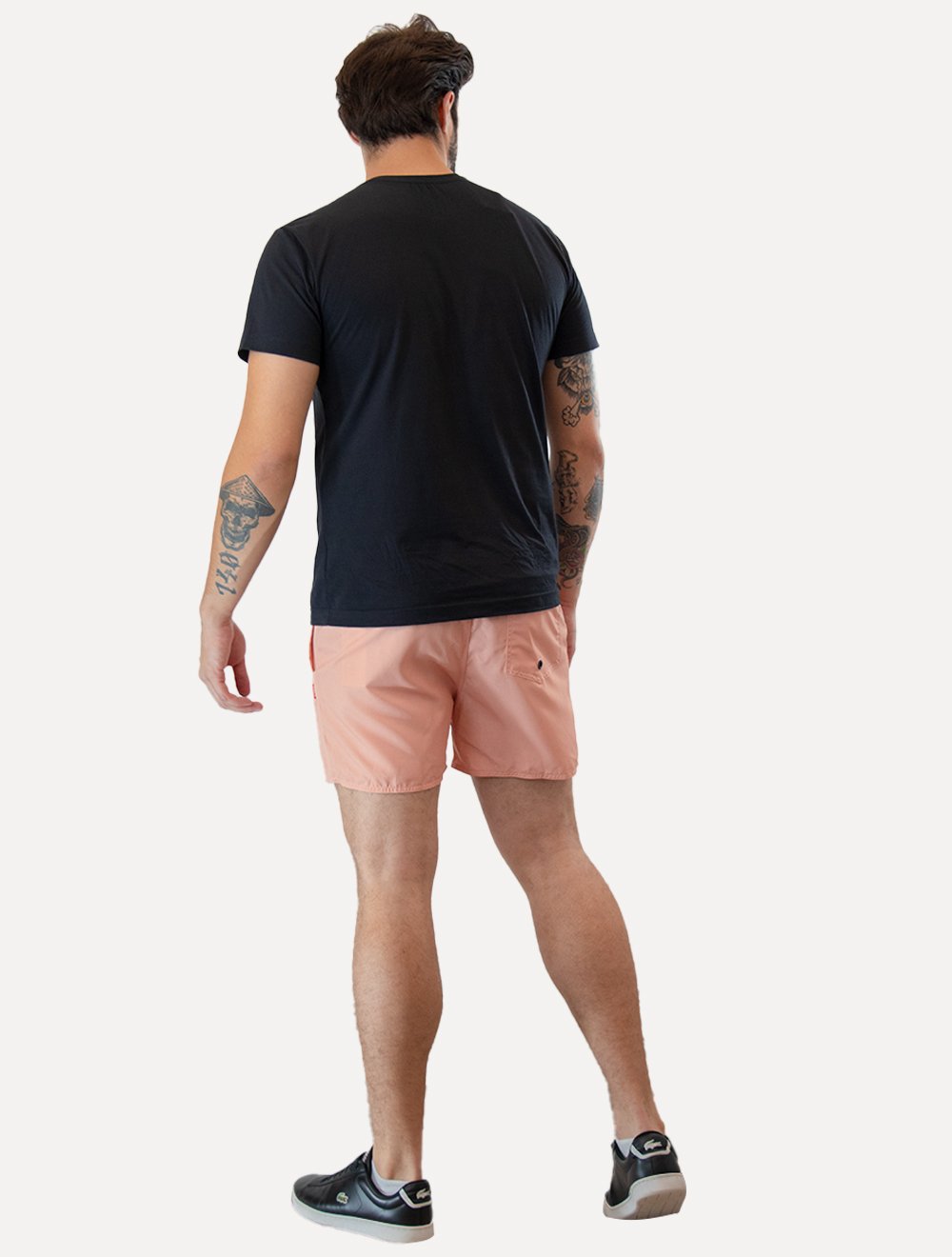 Short Reserva Masculino D'Água Beachwear Texture Salmão