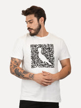 Camiseta Reserva Masculina Regular Greenk QR Code Branca