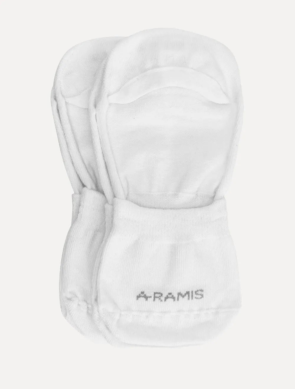 Meia Aramis Masculina Invisível Branca Kit 3 Pares