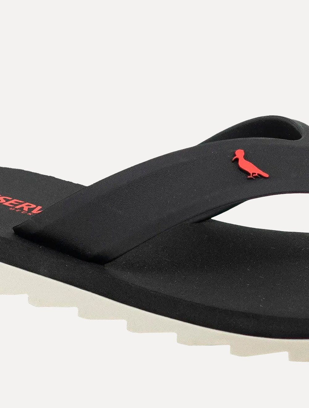 Chinelo Reserva Masculino RSV Deck Rubber Cáqui/ Preto