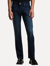 Calça Jeans Empório Armani Masculina J45 Regular Fit Azul Escuro