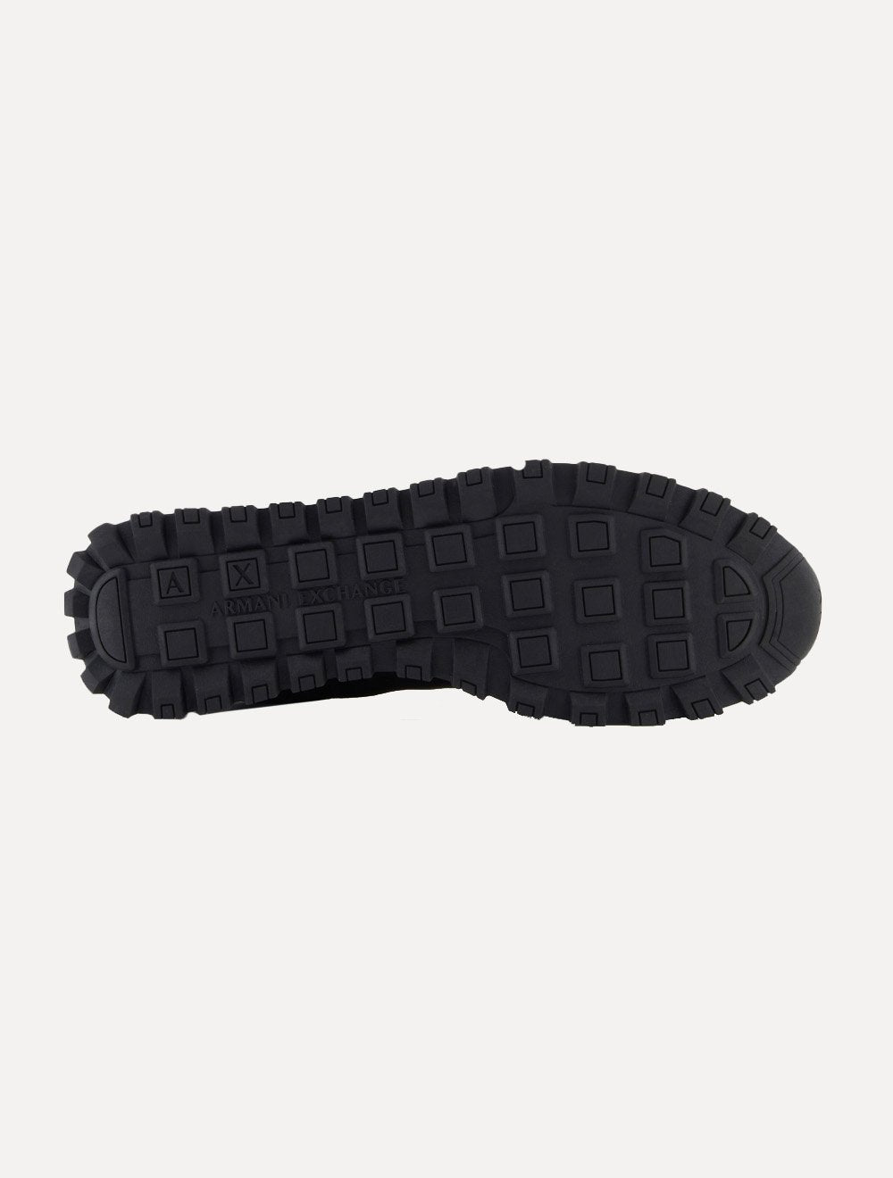 Tênis Armani Exchange Masculino Contrastantes AX Logo Preto