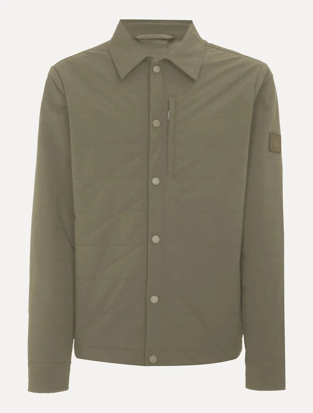 Jaqueta Dudalina Masculina Nylon Matelasse Verde Escuro