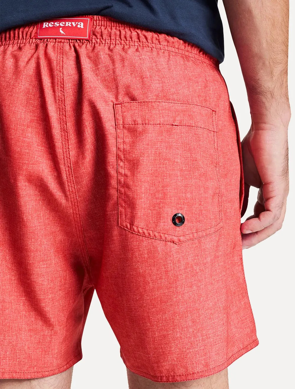 Short Reserva Masculino D'Água Beachwear Texture Goiaba