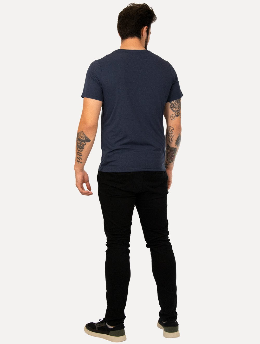 Camiseta Columbia Masculina Neblina Azul Marinho