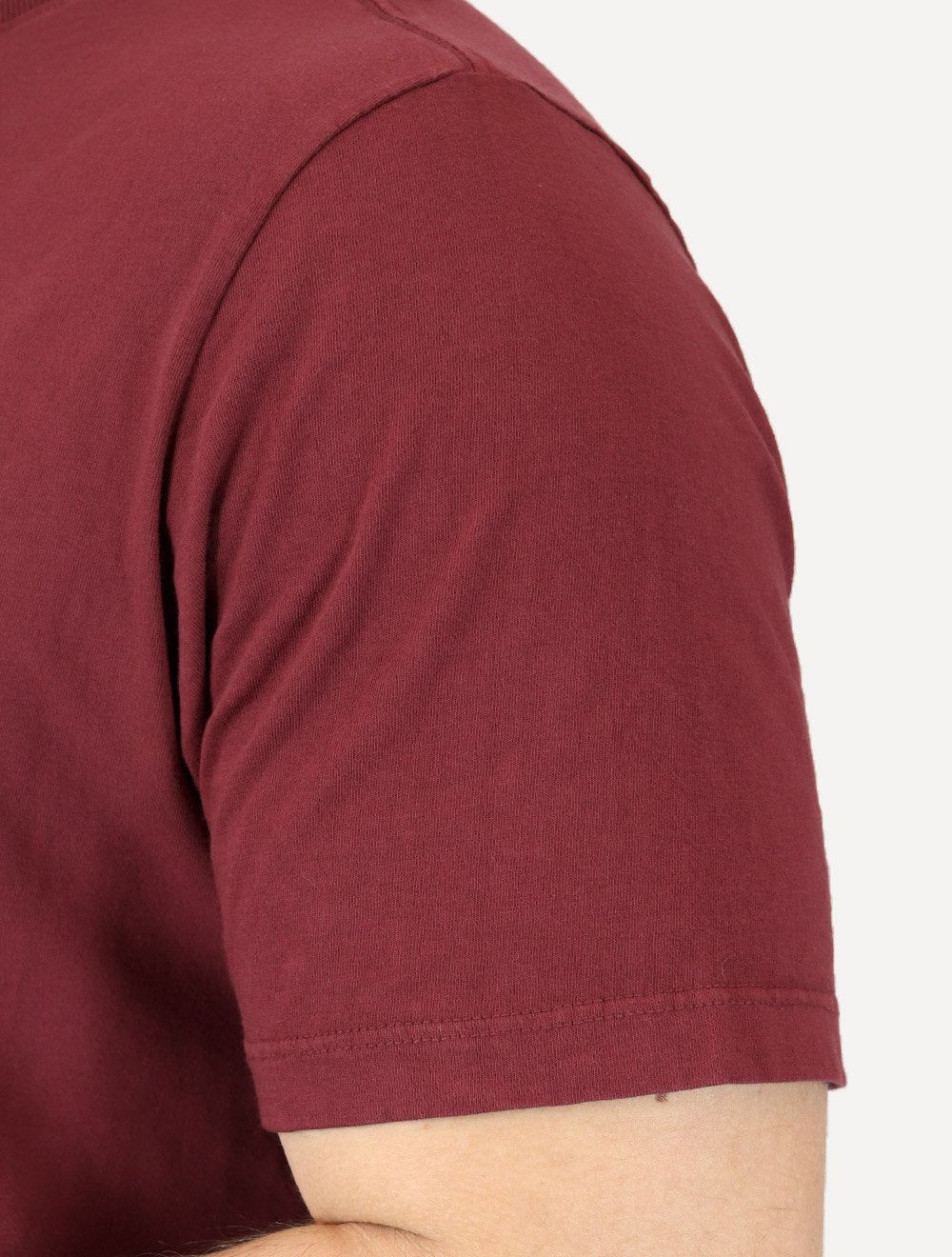 Camiseta Von der Volke Masculina Origineel Lion Stripe Marsala