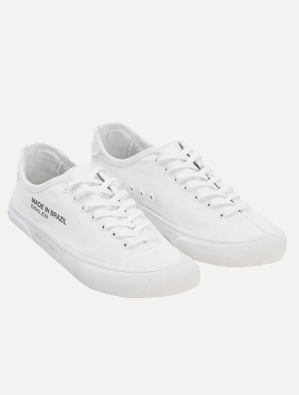 Tênis Osklen Masculino Lona Leblon Made In Brazil Off-White