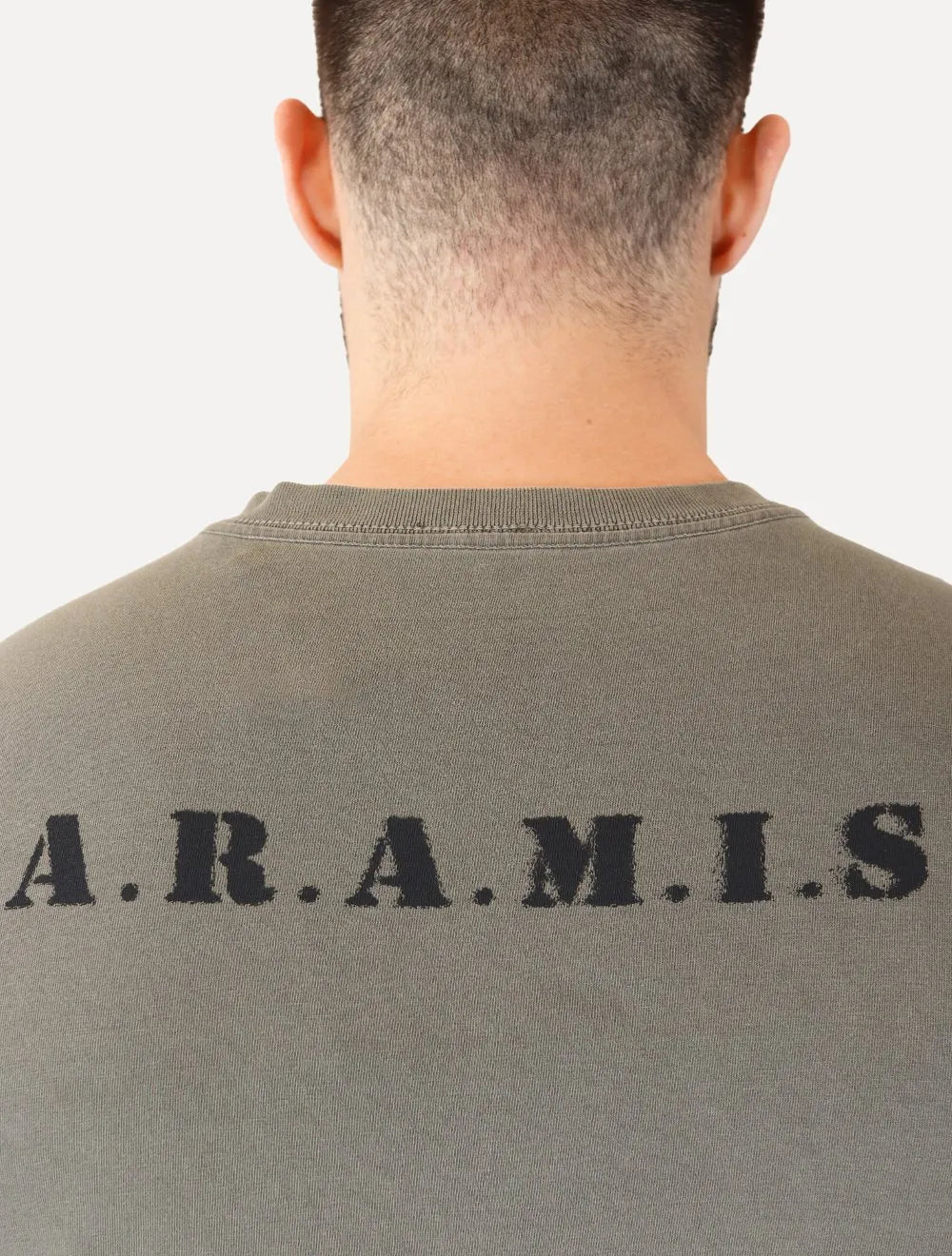Camiseta Aramis Masculina Regular Military Verde Militar