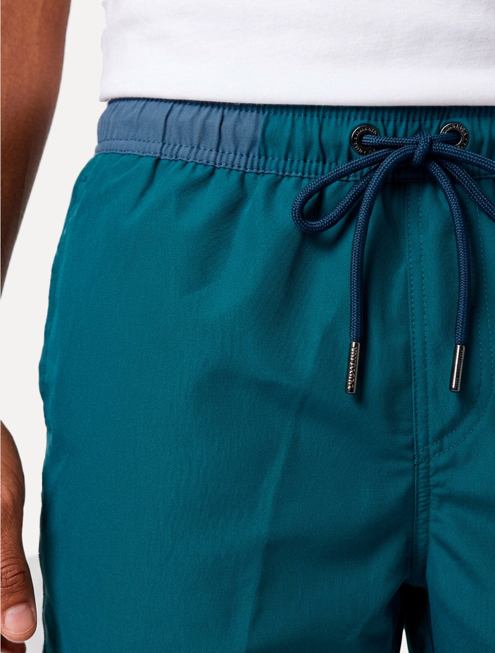 Shorts Dudalina Masculino Relax Classic Verde Turquesa