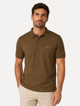 Polo Individual Masculina Comfort Pima Soft Touch Marrom