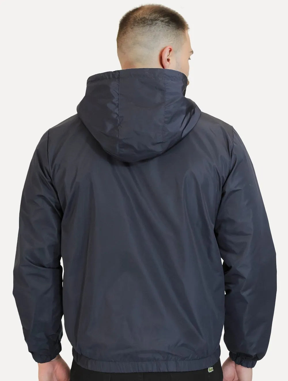 Jaqueta Masculina Corta-Vento Nylon Azul Marinho
